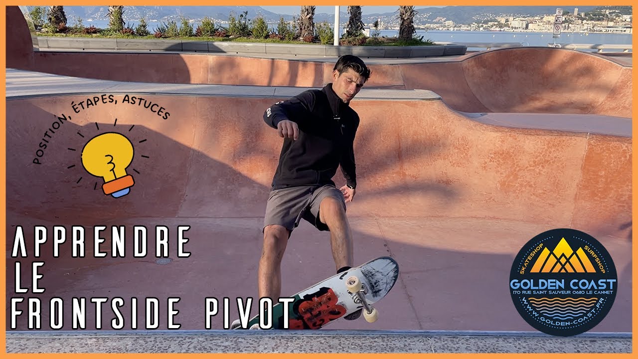 Apprendre le Frontside Pivot - Tuto skate / surfskate ❤️‍🔥👌