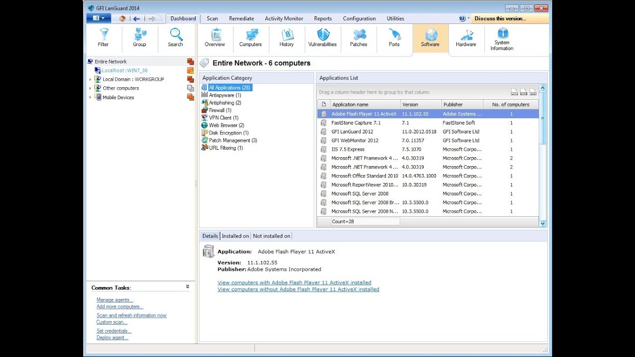 GFI LanGuard: Technical Overview - Webinar