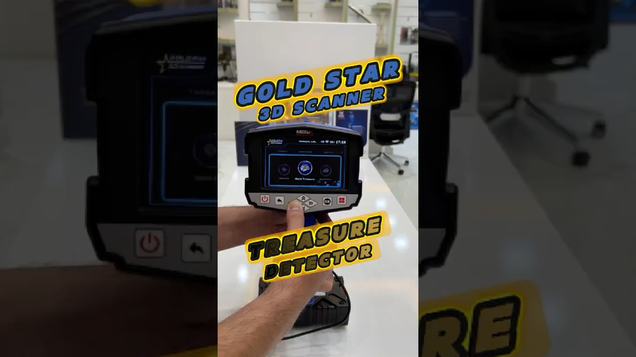 🌍⚒️ Сканируйте глубже с помощью 3D-сканера Gold Star.