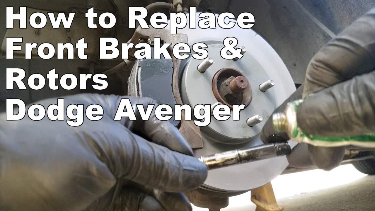 Dodge Avenger Front Brake Pads and Rotors Replacement 2008-2014