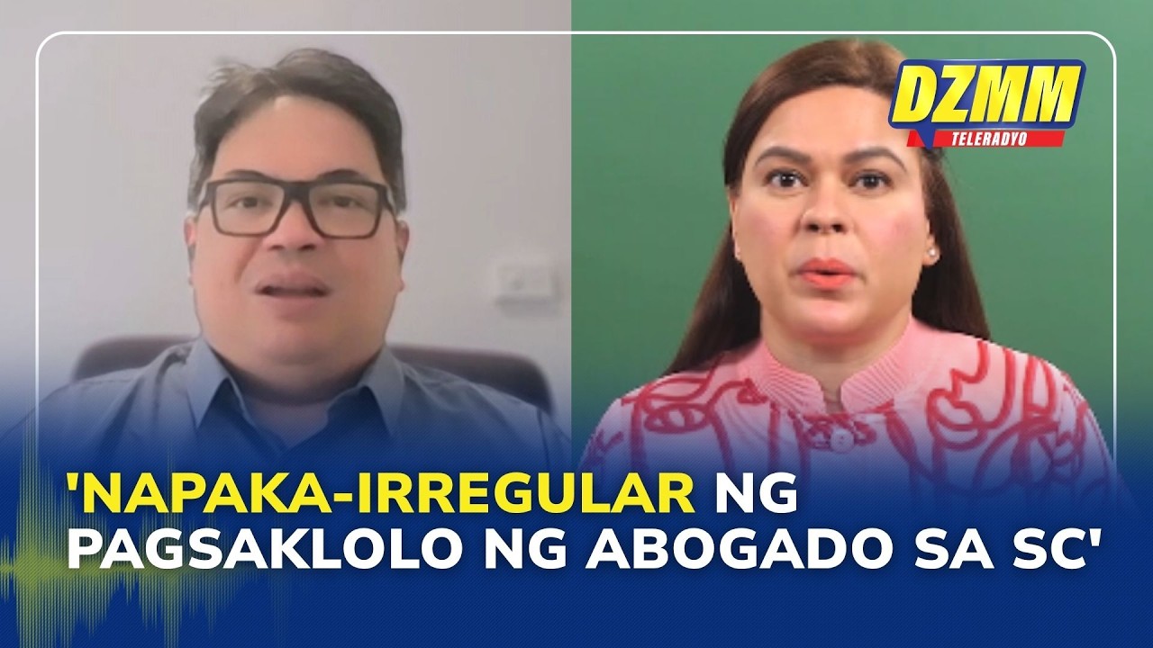 SC petition of VP Duterte allied lawyers 'abuse of legal process': analyst | (30 March 2026)