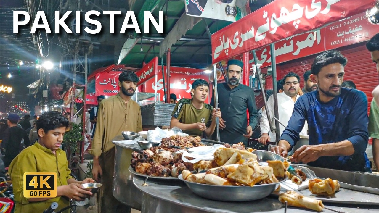 Inside Pakistan’s CRAZIEST Ramadan Street Food Market 🇵🇰 | Gujranwala Night Walk 4K HDR