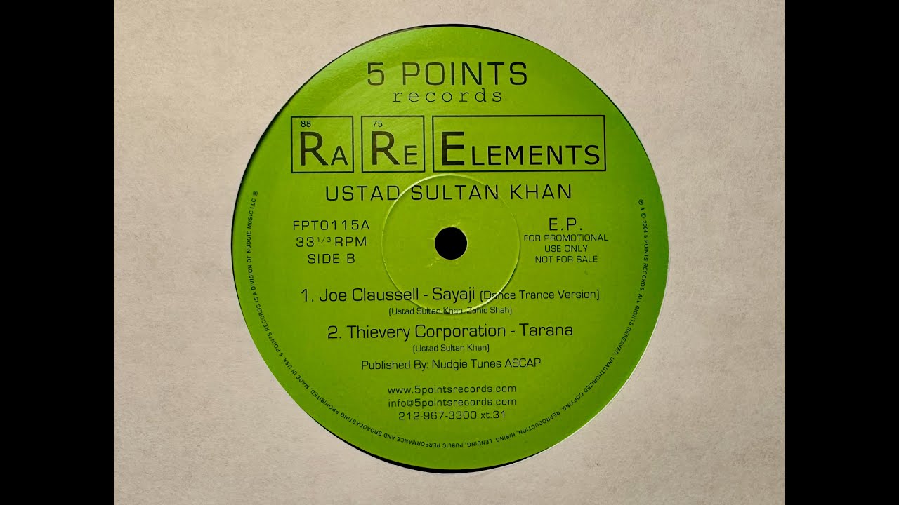 Joe Claussell - Sayaji (Dance Trance Version) 12"