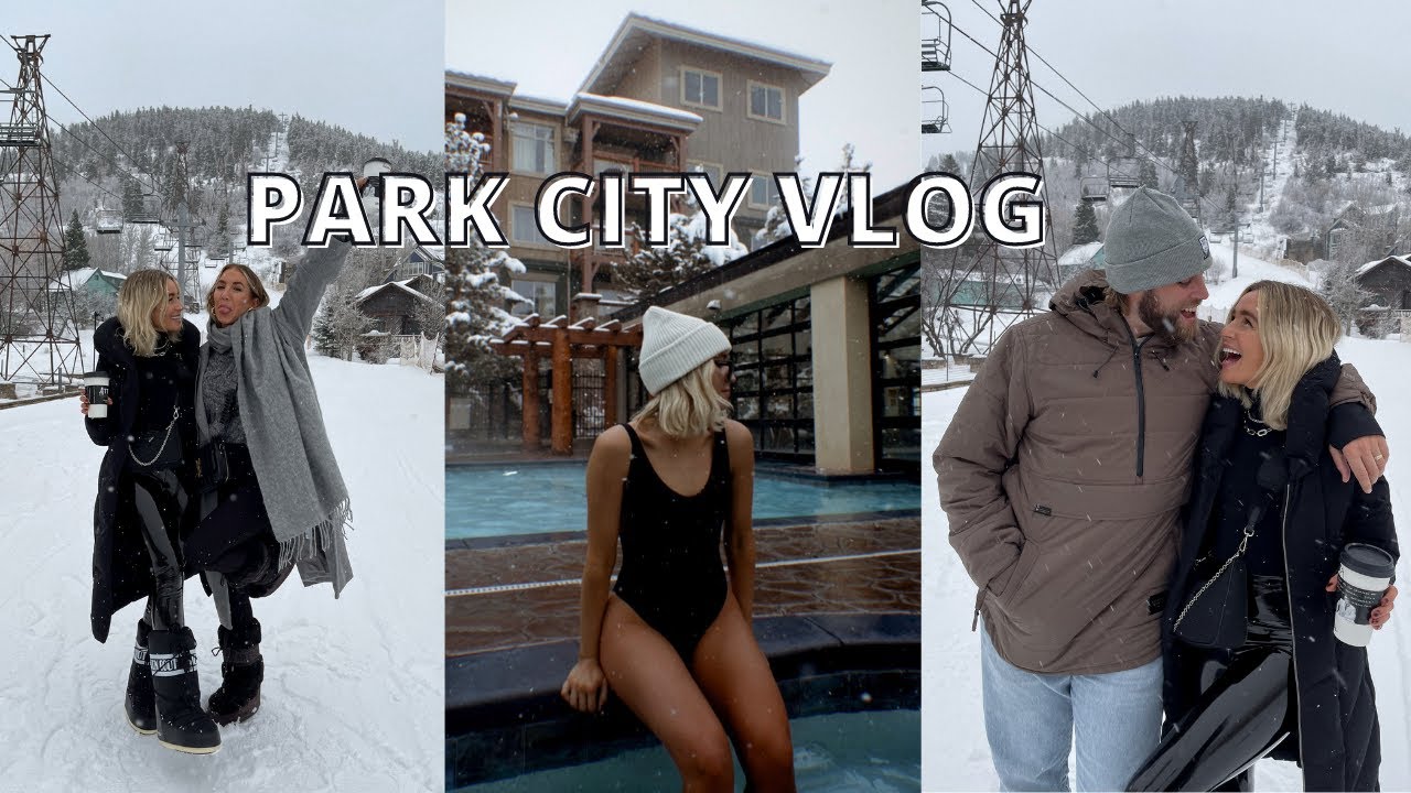 PARK CITY VLOG | Westgate Park City, Exploring Downtown, Winter WONDERLAND