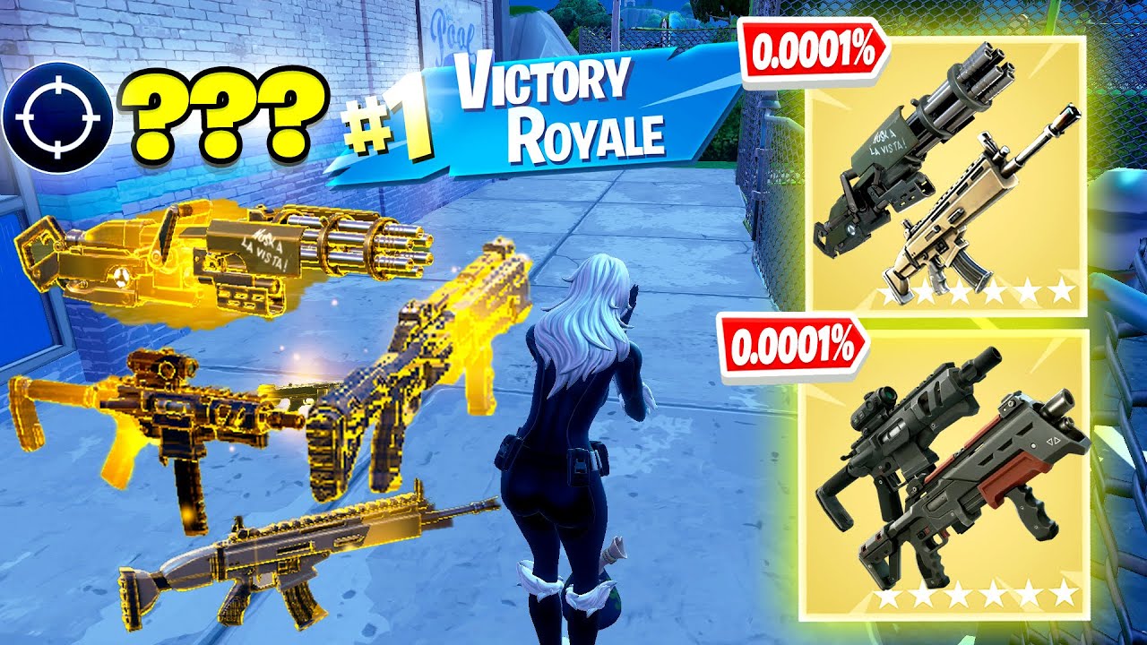 Fortnite Reload ( MYTHIC SCAR +Enhanced Havoc Shotgun + MYTHIC GRAPPLER + Brutus' Minigun )