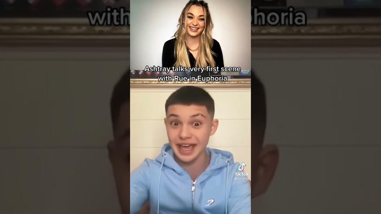 ashtray talks about meeting zendaya for the first time on euphoria set