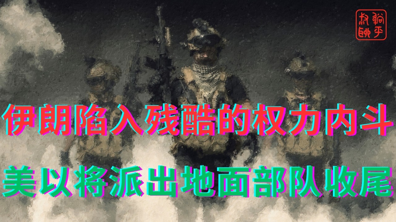 伊朗陷入残酷的权力内斗||美以将派出地面部队收尾