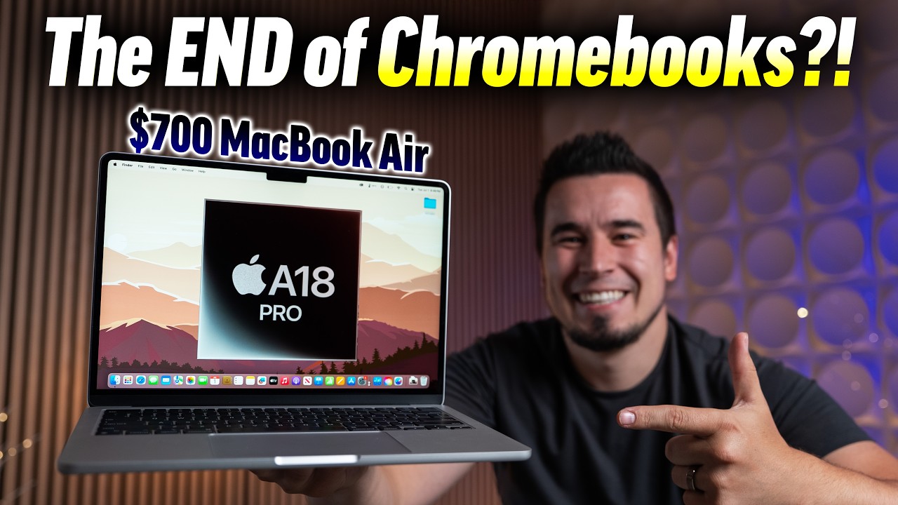 $700 MacBook w/ iPhone chip LEAKED: 3-Day Battery Life?!