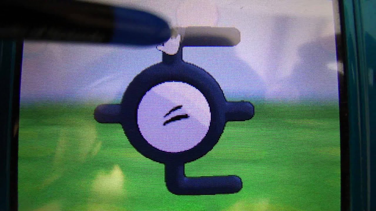 Pok&eacute;mon Amie - Unown (E)