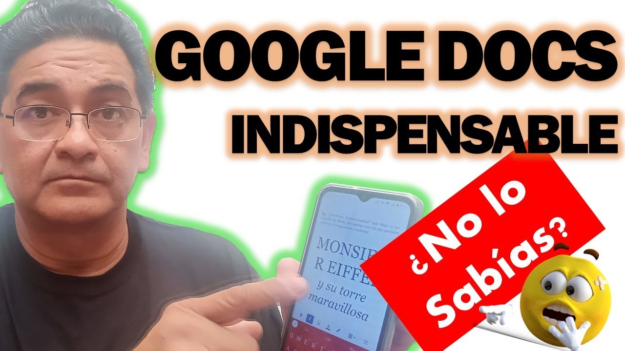 ¡Aprende a Usar  GOOGLE DOCS en tu CELULAR! 📱 😎