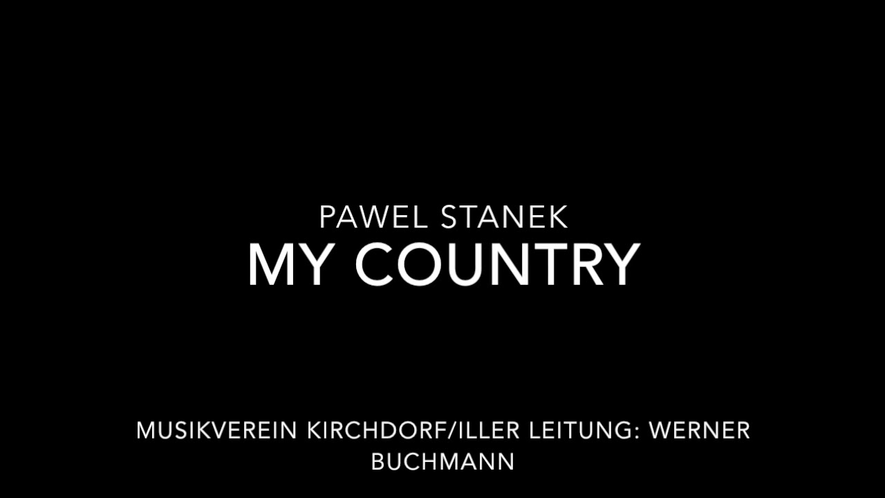 My Country Pavel Stanek