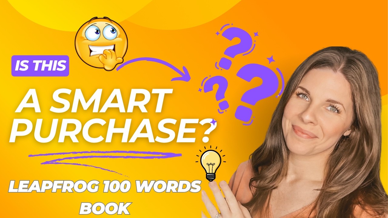 LeapFrog Learning Friends 100 Words Book Overview | My Thoughts  