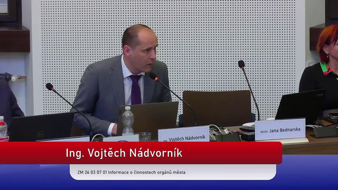 3. zased&aacute;n&iacute; Zastupitelstva města Děč&iacute;n v roce 2026