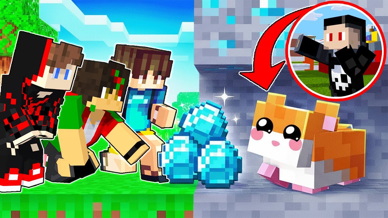 I Pretended to be a HAMSTER In Minecraft!
