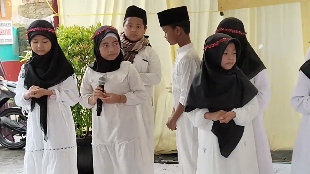 Team kelas 3 Peringatan Isra mi'raj SDN Jerang Barat