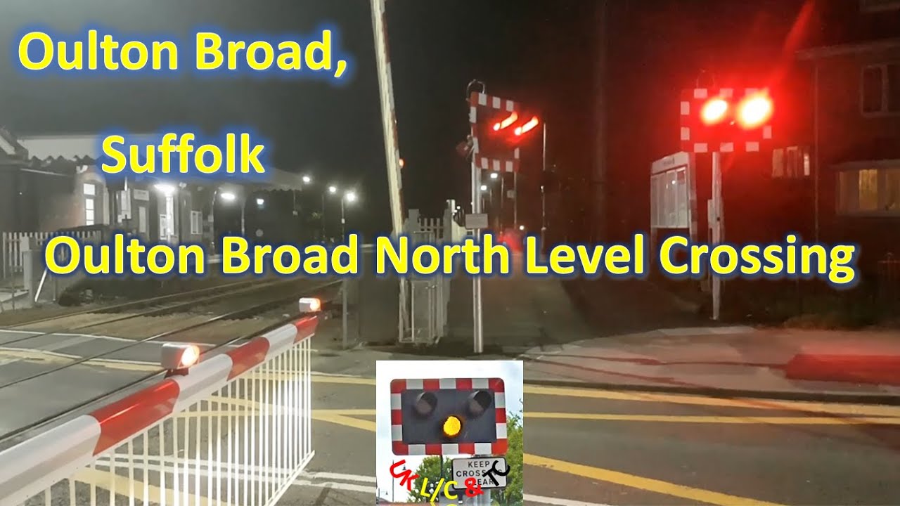 All-New Upgrade at the UK's Most Easterly Level Crossing: Oulton Broad North Level Crossing, Suffolk