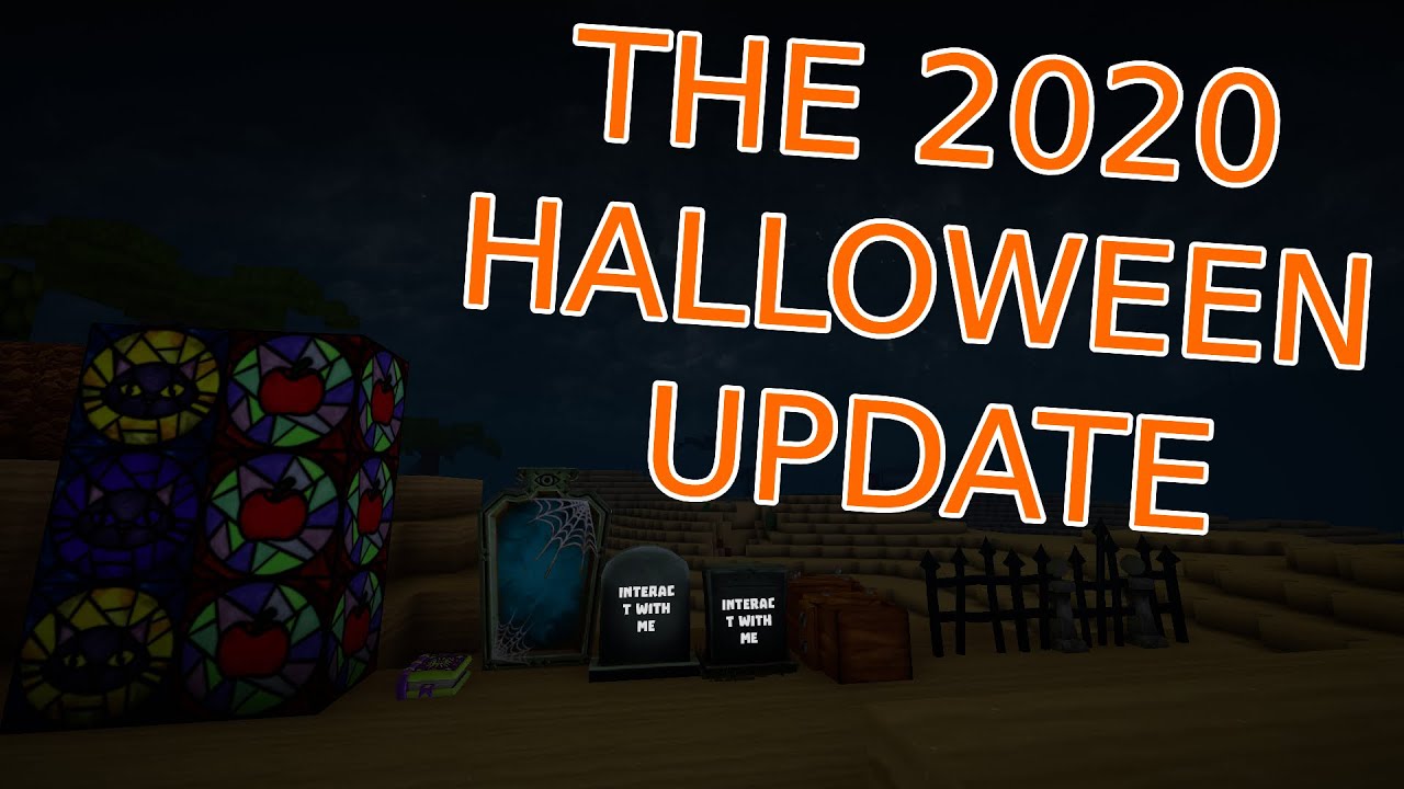 THE 2020 CREATIVERSE HALLOWEEN UPDATE! - New Blocks, New Villagers