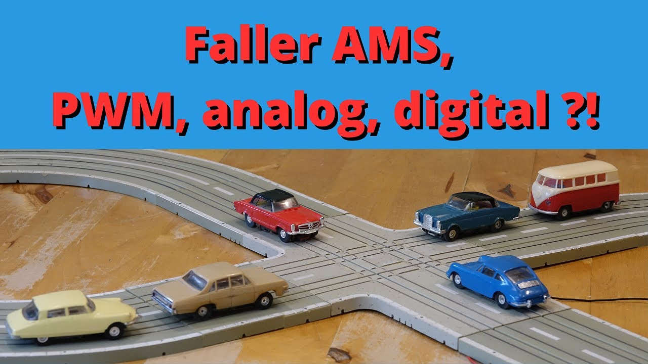 Faller AMS, Steuerung: PWM, analog, digital, und die Problemkreuzung!?