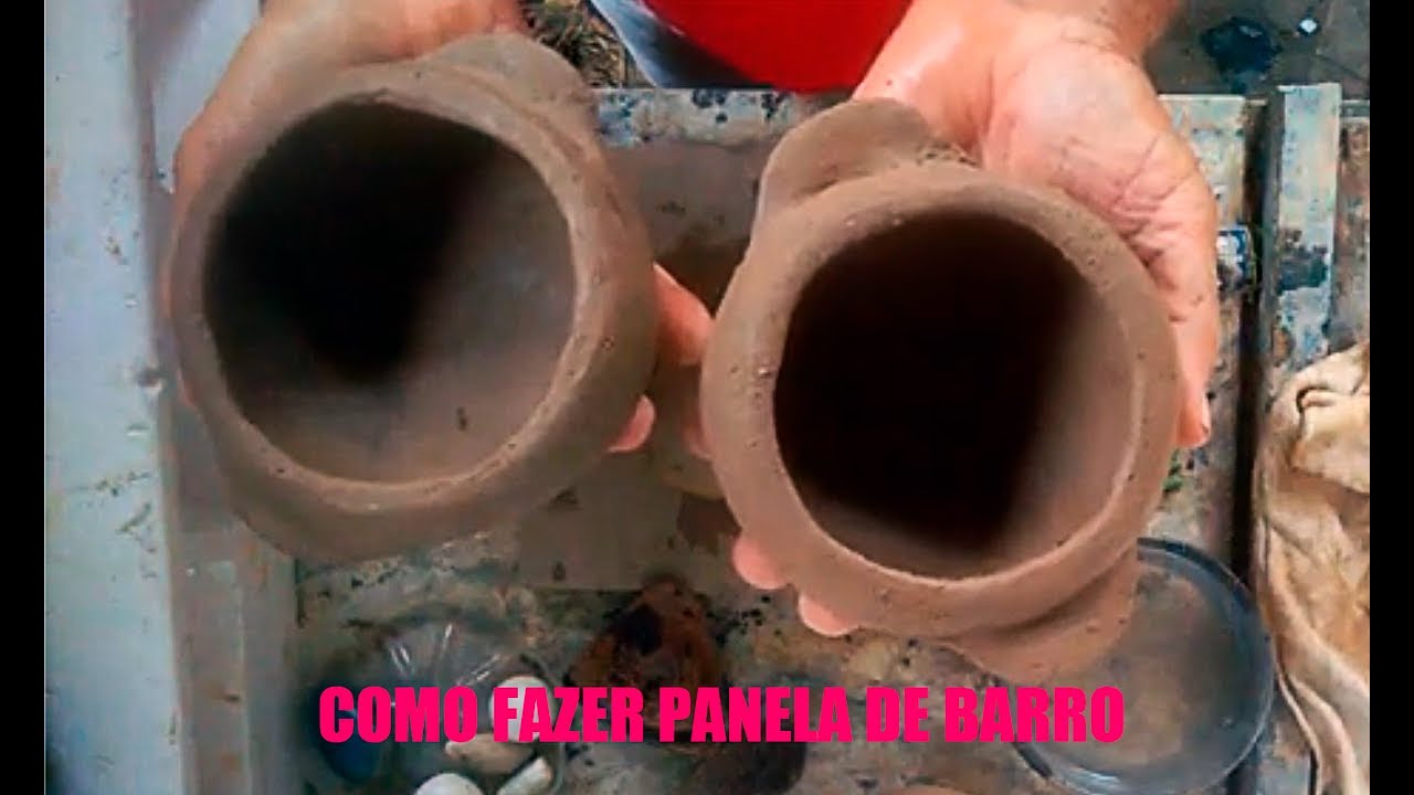Como fazer PANELA DE BARRO - PARTE 1