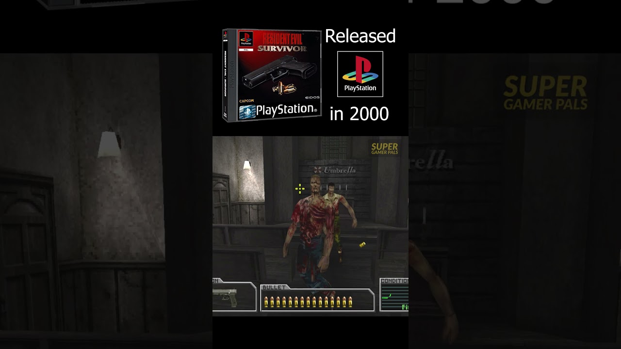Retro Classic: Resident Evil Survivor  #retrogaming #ps1 #gaming #retro