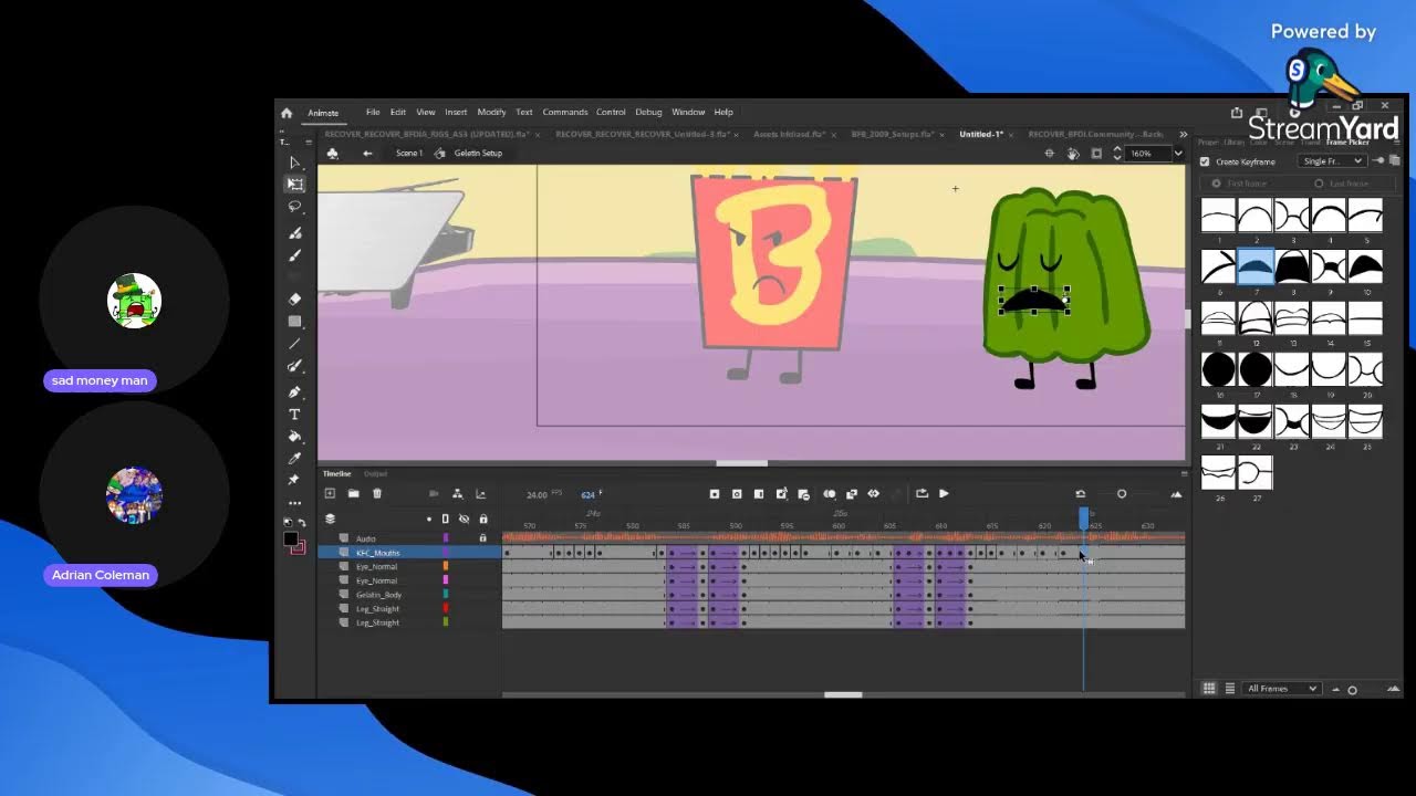 animating and gaming