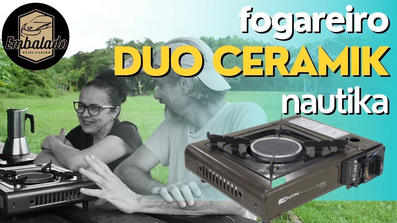 FOGAREIRO Duo CERAMIK da NAUTIKA | Unboxing, Teste e Avaliação