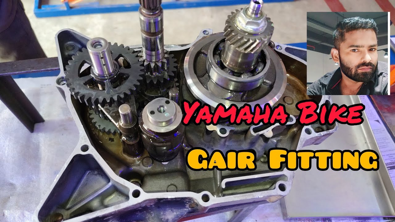 Yamaha Saluto bike Gear box Fitting#full parts price ke sath..