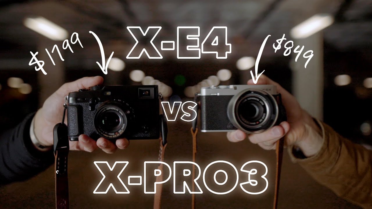 FUJIFILM X-E4 vs X-Pro3 | Is the X-E4 Just as Good???