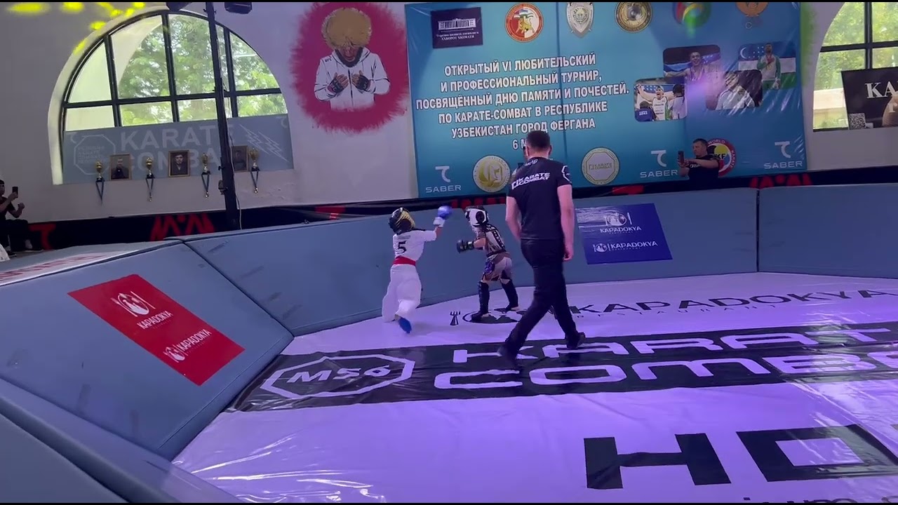 Karete Cambat.  Afruzbek 23kg (Toshkent vil) Muxammadsodiq 23kg(Farg'ona) 