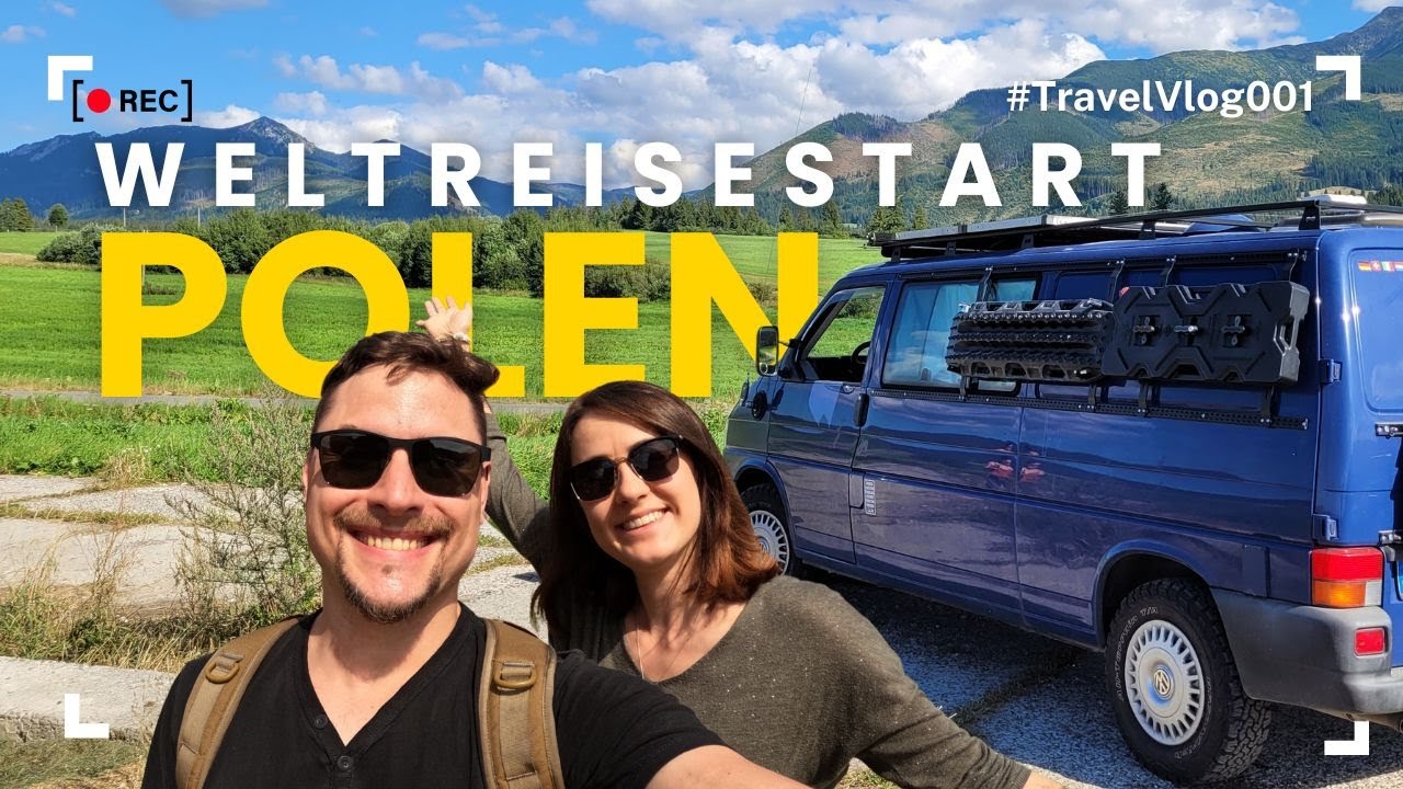 Erstes Land auf unserer Weltreise - Polen Vlog #weltreise #vwbus #travel #vanlife #reisevlog