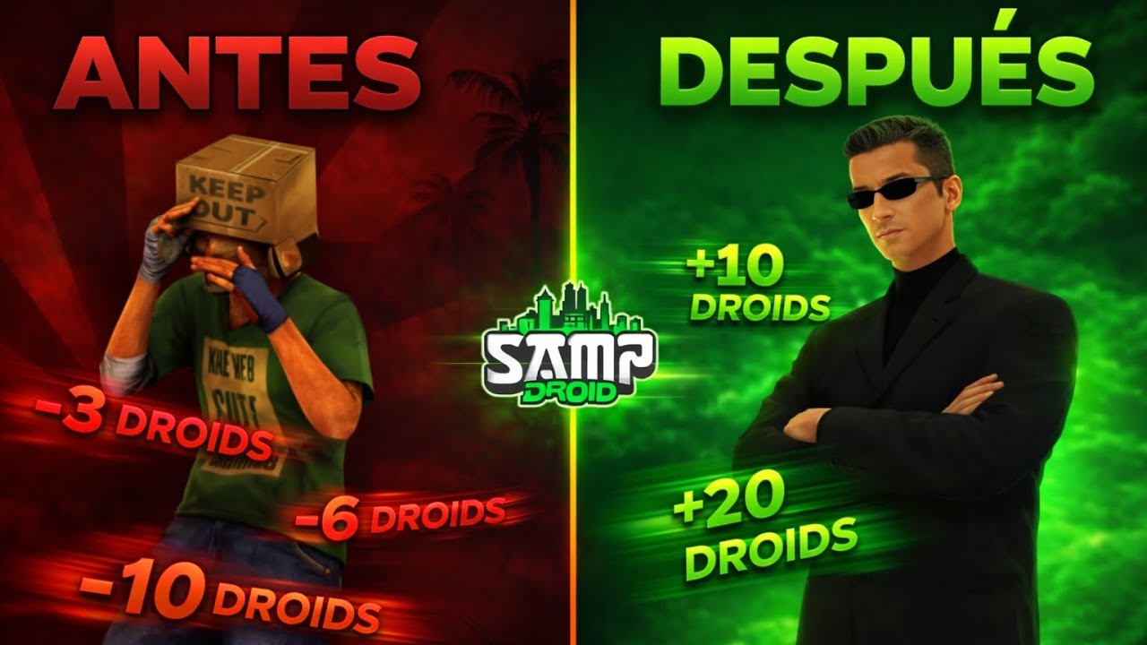 🎮COMO SER MILLONARIO EN SAMPDROID// SIN RECARGAR NI TRABAJAR 💚🎮