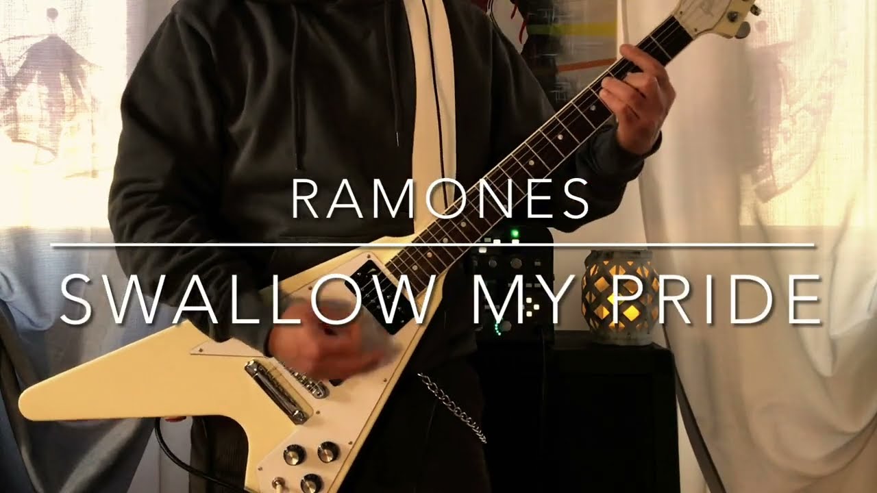 Ramones - Swallow my Pride (guitar cover)