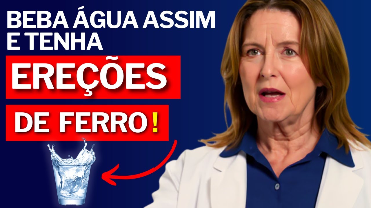 Como Beber &Aacute;gua Pode Turbinar Sua Ere&ccedil;&atilde;o | Dra. M&aacute;rcia Rodrigues