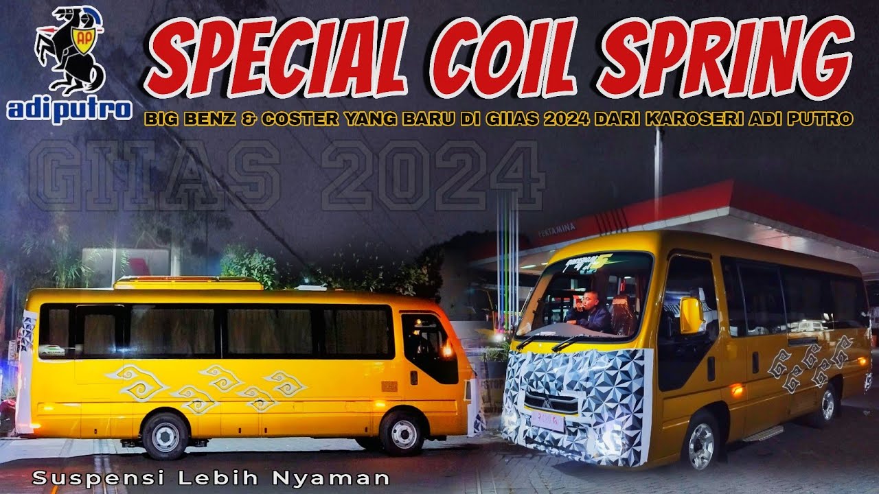 NEW BIG JUMBO 2024‼️COIL SPRING SUSPENSION MODEL TERBARU LEBIH NYAMAN HADIR DI GIIAS TAHUN INI