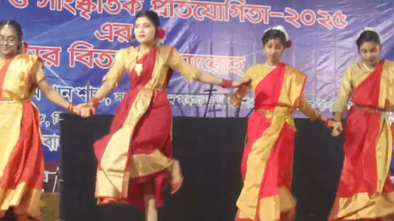 ধল্লা ইউনিয়ন কাউন্সিল উচ্চ বিদ্যালয়ের মেয়েদের নাচ 