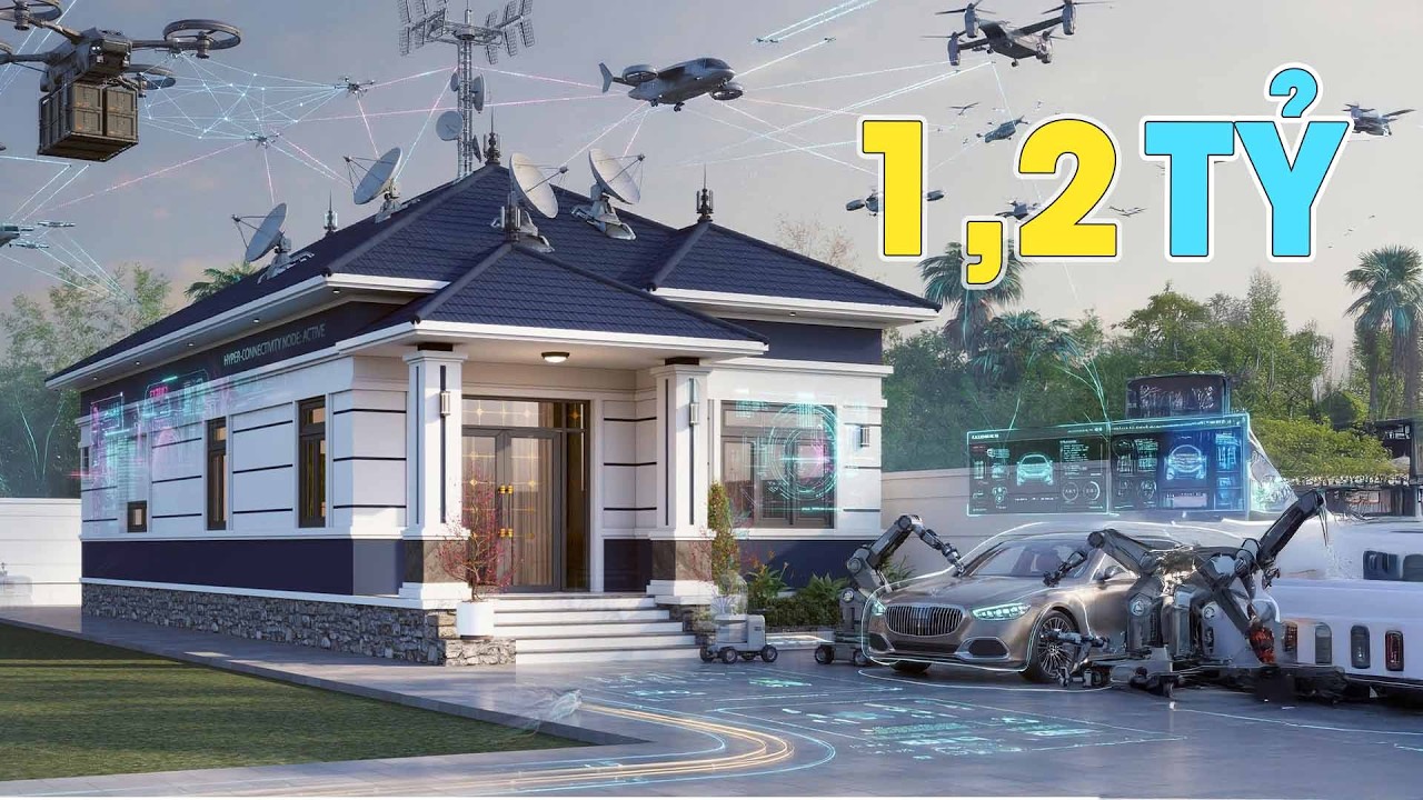 Nhà Vườn 1 Tầng Mái Nhật Hiện Đại Sang Trọng, Không Gian Sống Tiện Nghi Và Thoáng Đãng | MN04473