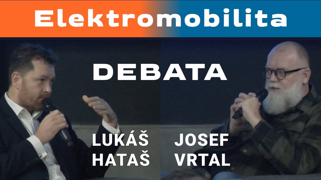 Elektromobilita debata | Josef Vrtal x Luk&aacute;&scaron; Hata&scaron; | Polemika.