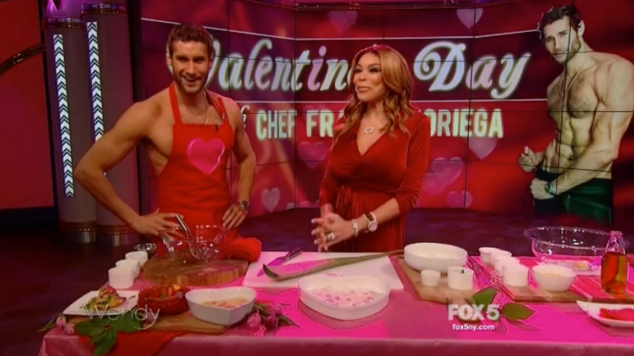 Valentine's aphrodisiac  Franco Noriega recipes at The Wendy Williams Show 🔥