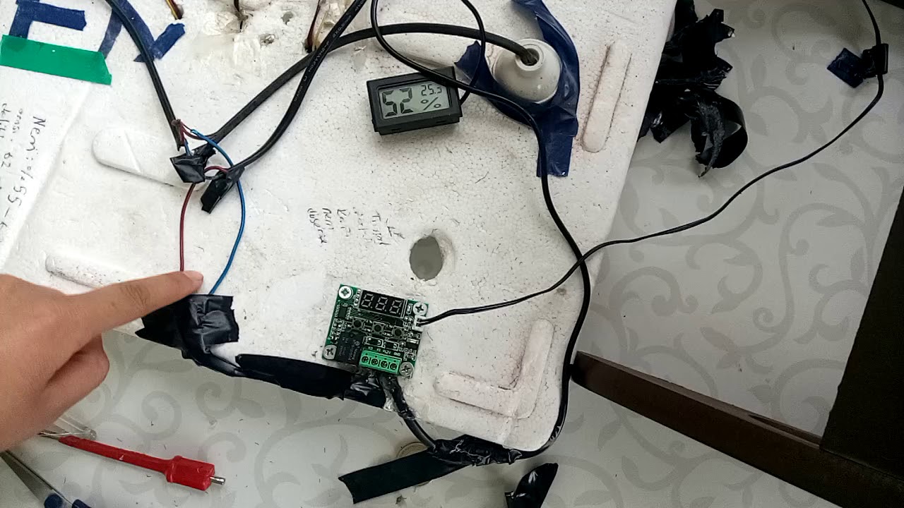 Termostat Elektrik Bağlantısı (termostat ampul ve adapt&ouml;r bağlantısı)