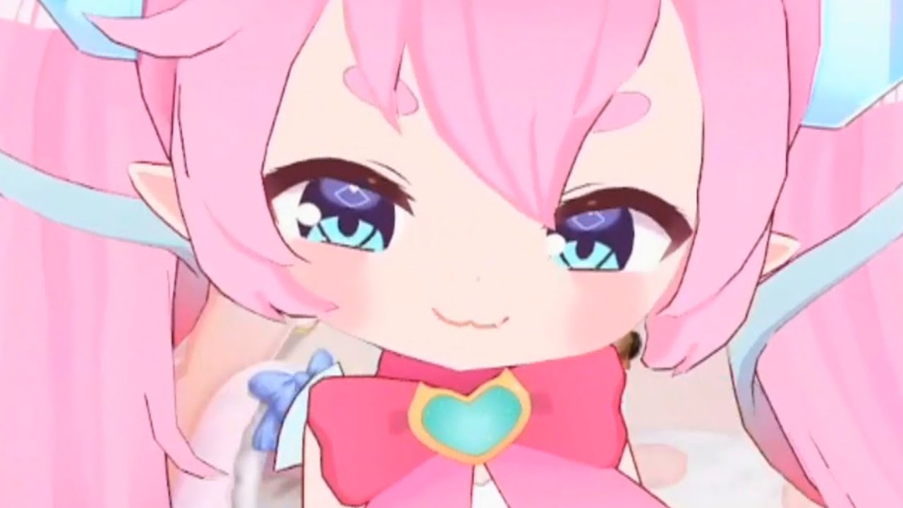 Chibi uses her deep voice..