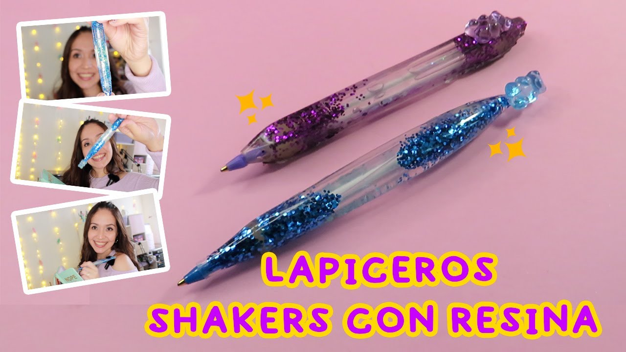 ✨LAPICEROS SHAKERS CON RESINA EPOXI✨😍