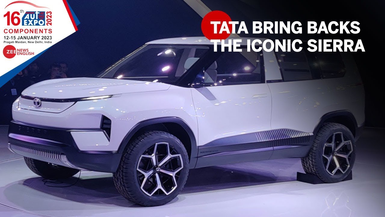Auto Expo 2023: New Tata Sierra- it's here | Zee News English