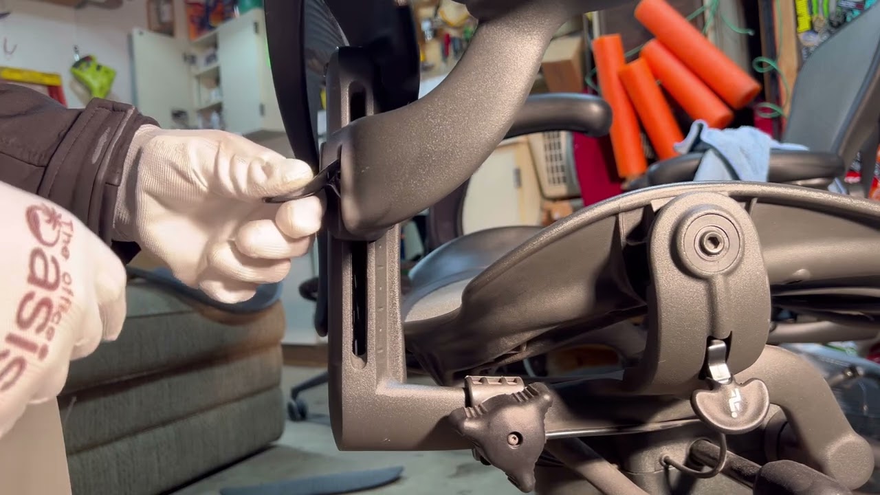 Fixing a Loose Arm on a Herman Miller Aeron
