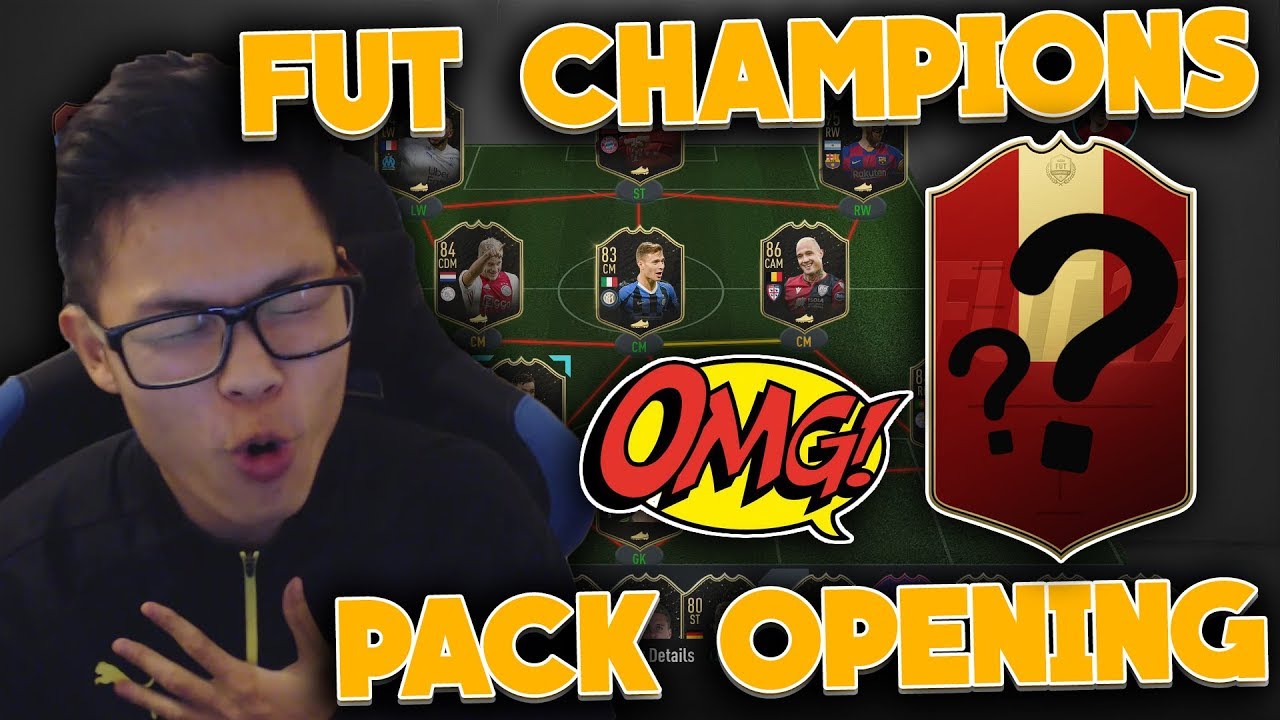 เปิดรางวัลฟุตแชมป์ ดวงดีอีกแล้ว? ขอบคุณครับอีเอ | FIFA 20 FUT CHAMPIONS PACK OPENING #5