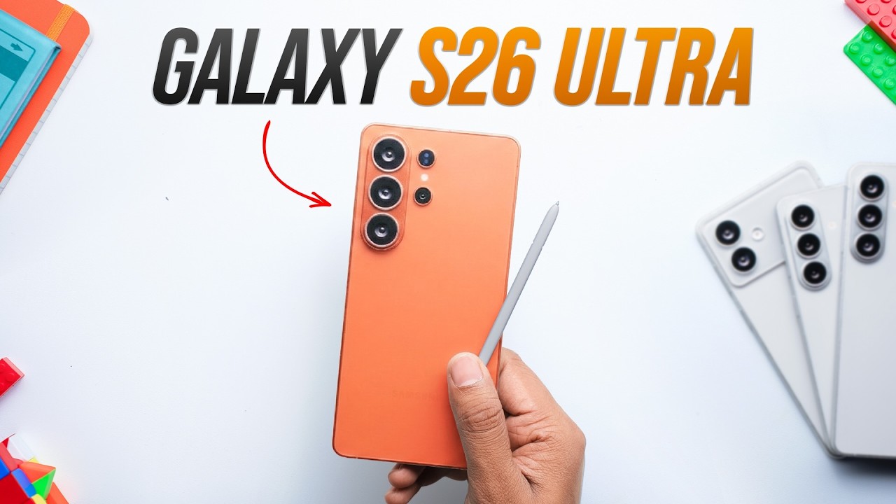 Samsung Galaxy S26 Ultra: первый взгляд! 🔥