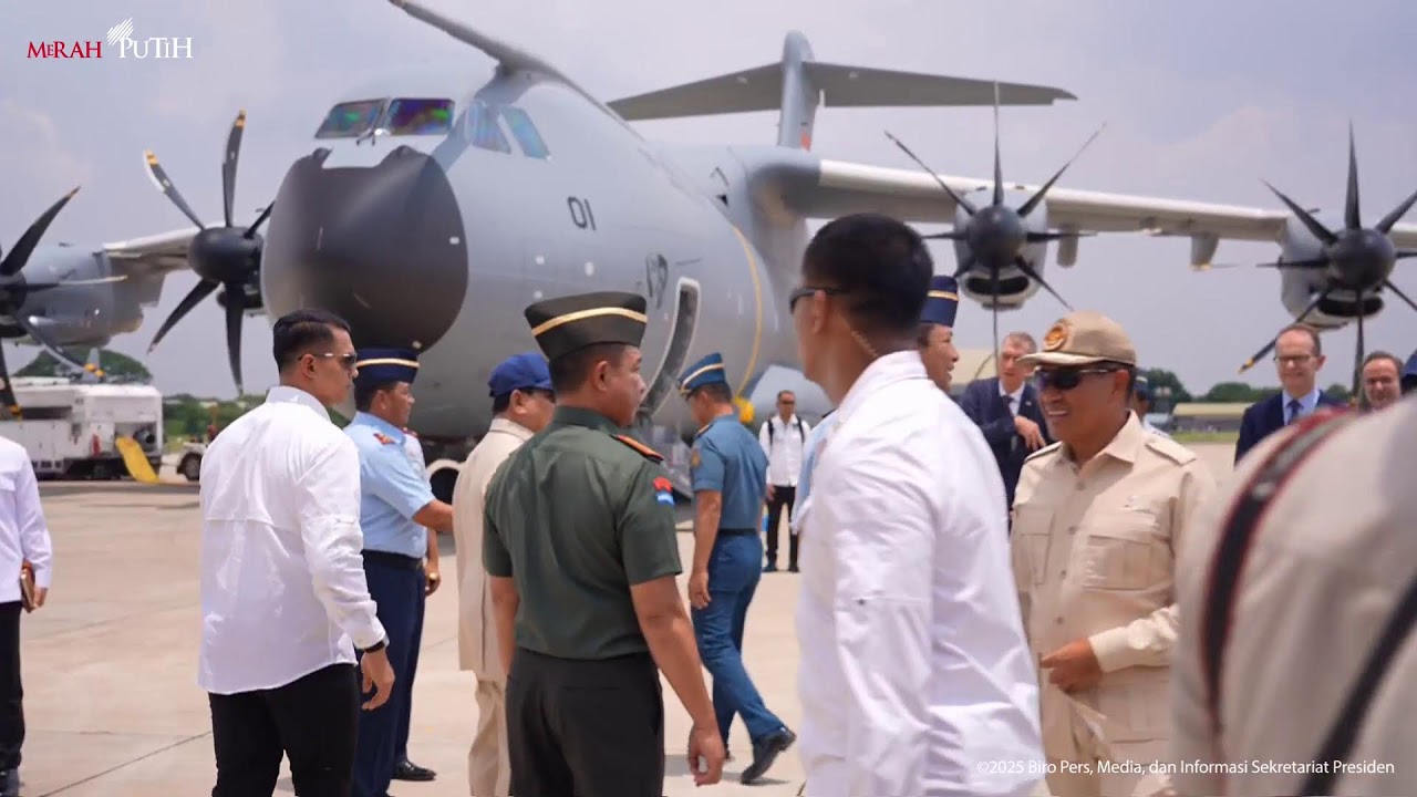 LIVE: Presiden Prabowo Serahkan Pesawat Airbus A-400M/MRTT Alpha 4001 ke Panglima TNI, 3 Nov 2025