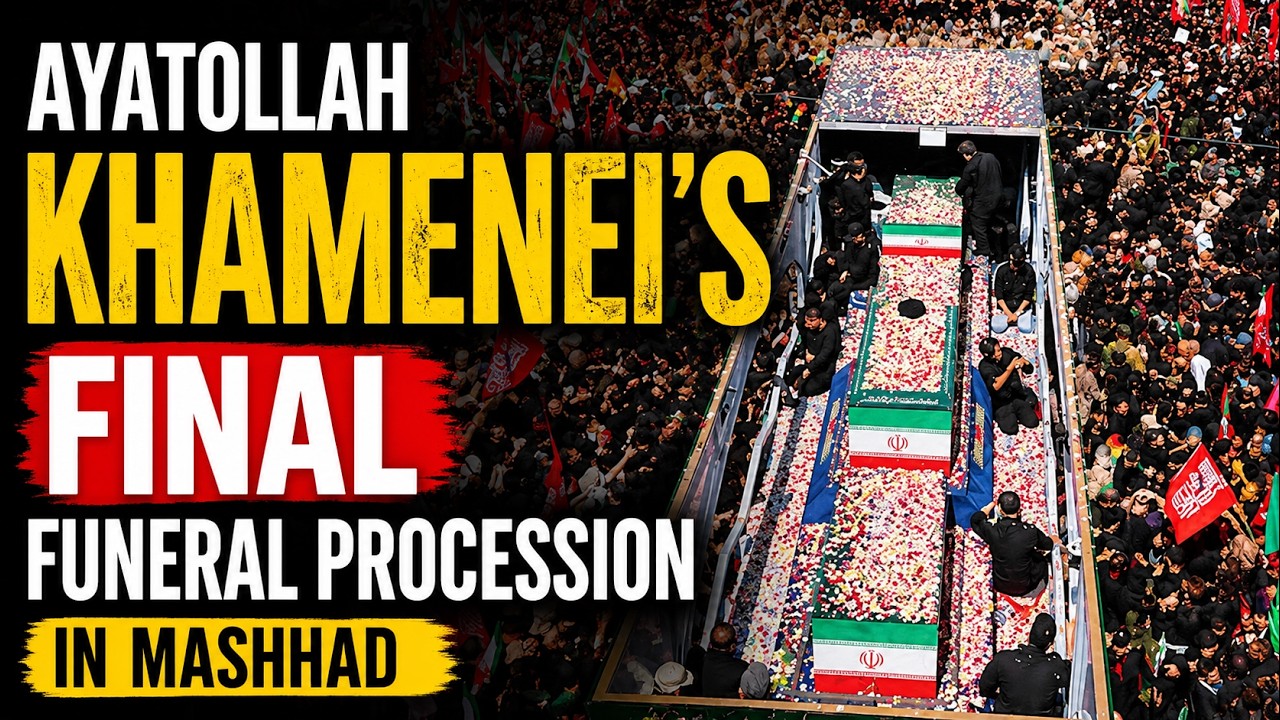 🔴 Live From Mashhad: Final Farewell For Martyr Ayatollah Sayyed Ali Khamenei - Day 6