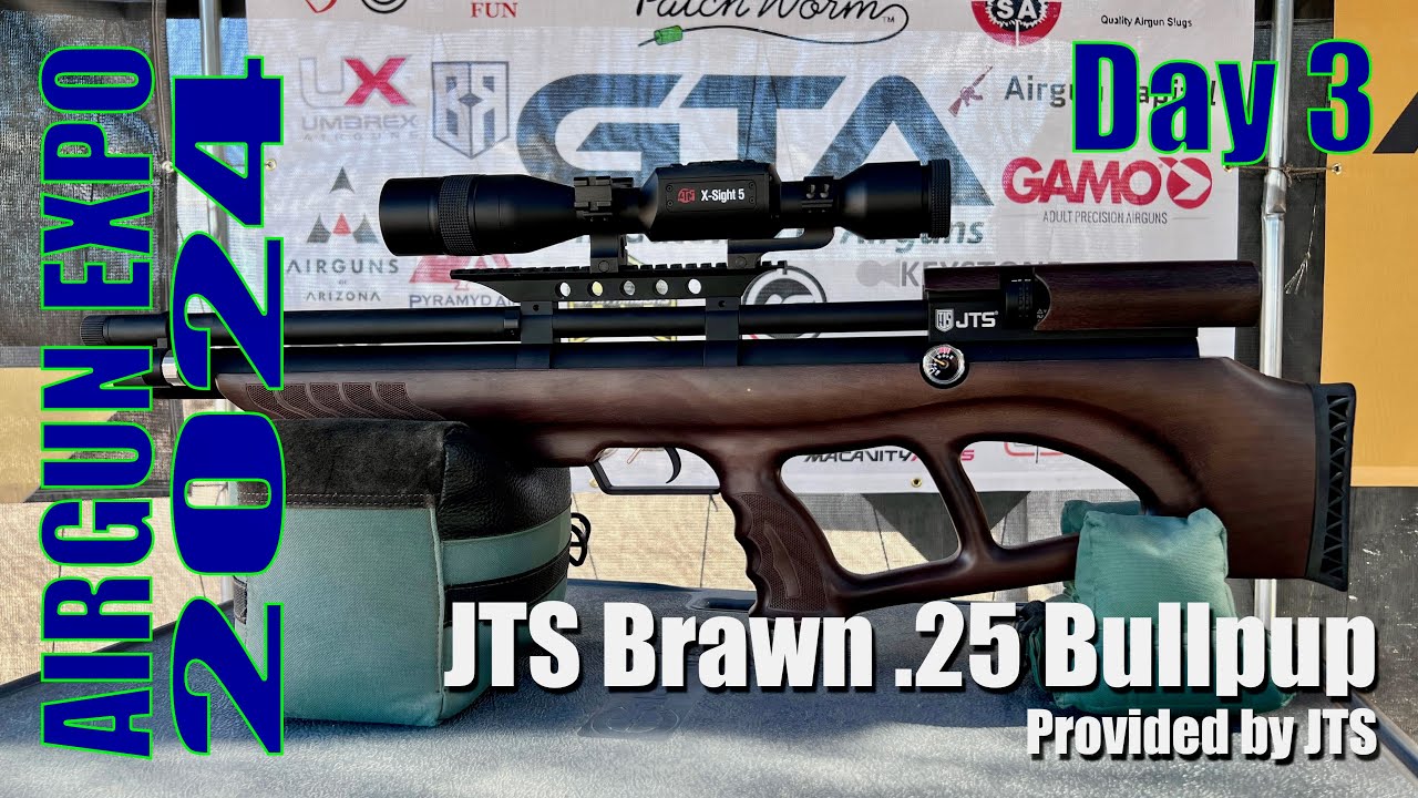 Airgun Expo 2024 – Live Day 3 – JTS Brawn /ATN - Provided by JTS