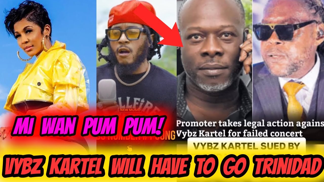 Vybz Kartel vs Trinidad Promoter War For Millions! Kartel Affi Go Trini, Khago To Apologize  D Angel
