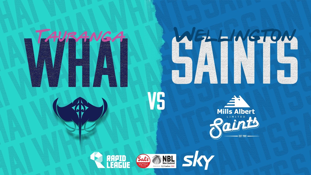 Tauranga Whai v Wellington Saints | Full Basketball Game&nbsp;| @SalsNBL 2026